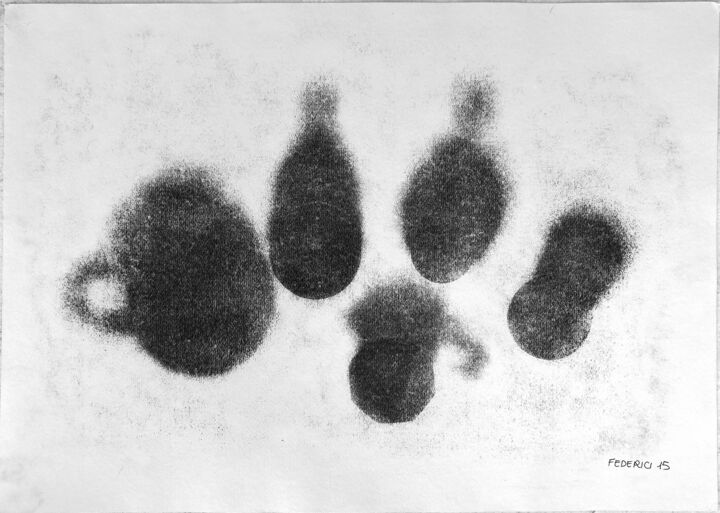 Atomic Still Life With Coffee Pot 印花与版画, 19.7x27.6 in