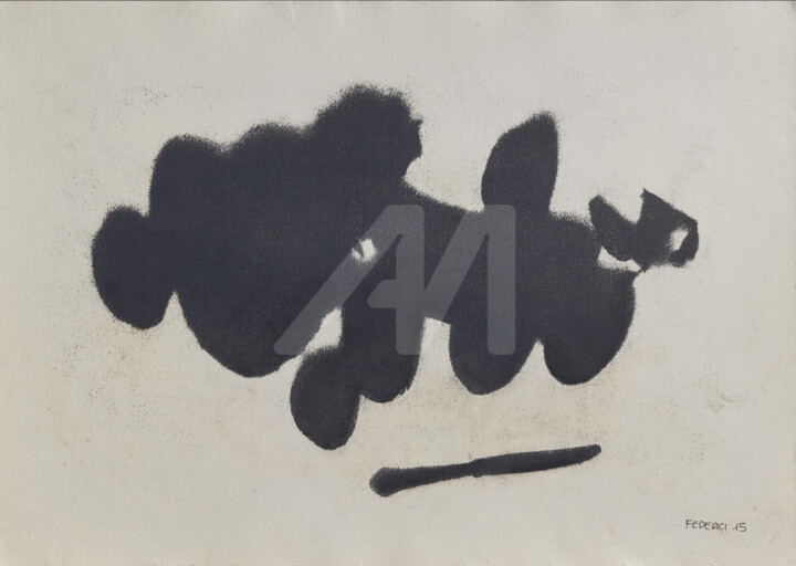 Atomic Still Life With Fruits and Knife 印花与版画, 19.7x27.6 in