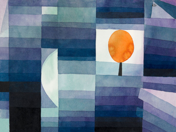 Peinture intitulée "Paul Klee Tribute A…" par Tony Rubino, Œuvre d'art originale, Acrylique Monté sur Châssis en bois