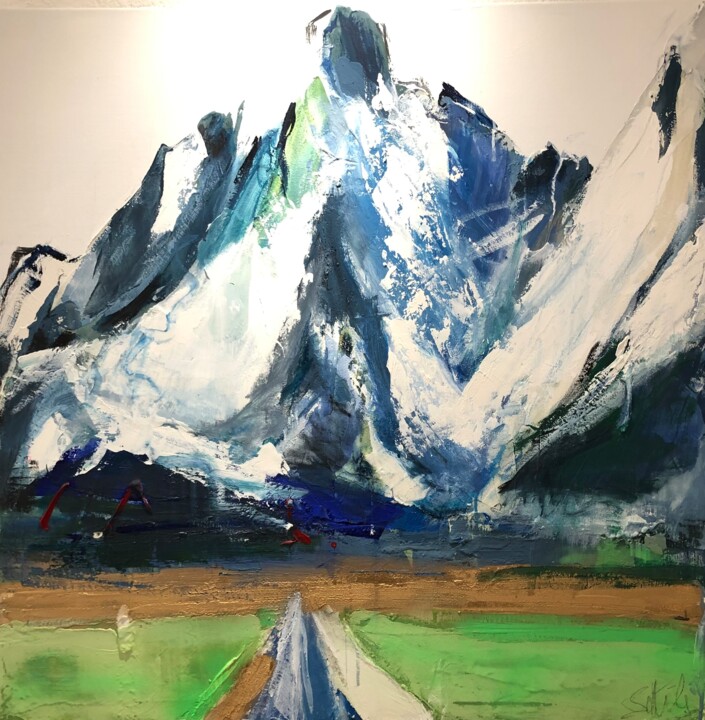 绘画,  39.4x39.4 in 