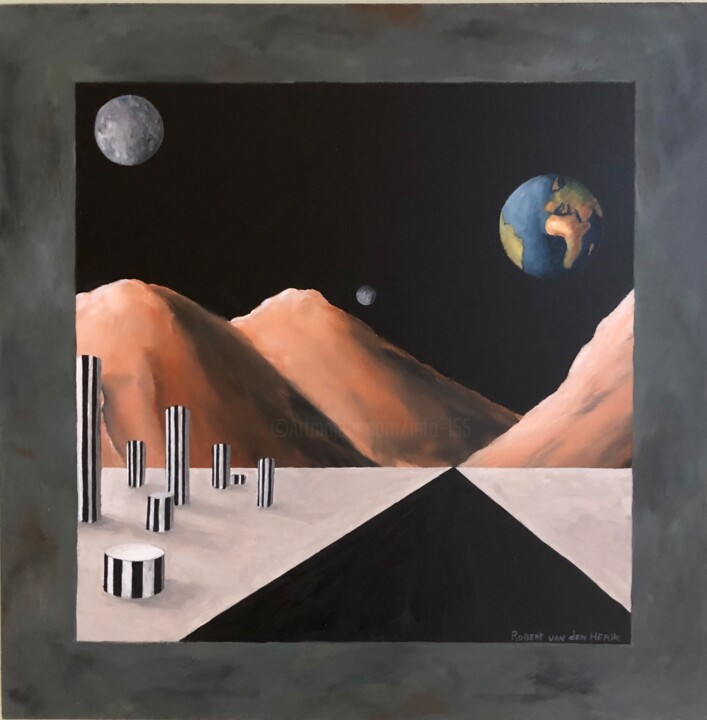 Another direction 绘画, 15.8x15.8 in