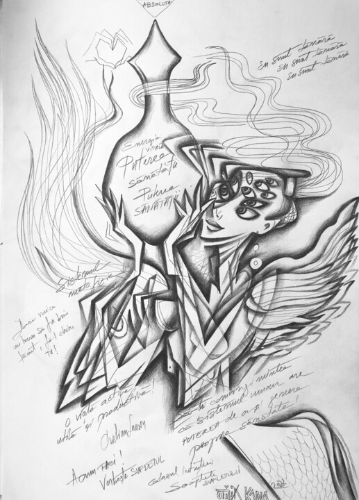 The power of health 图画, 11.8x7.9 in
