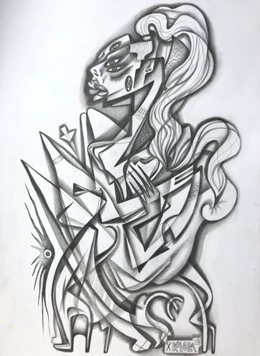 Protecting my heart from love 图画, 11.8x7.9 in