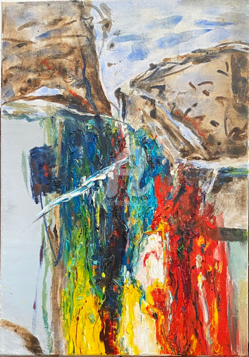 Sides 绘画, 27.6x19.7 in