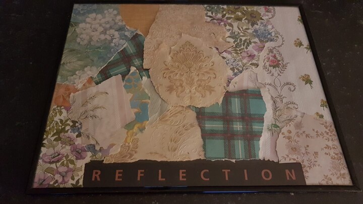 reflection Collages, 15.4x21.7 in