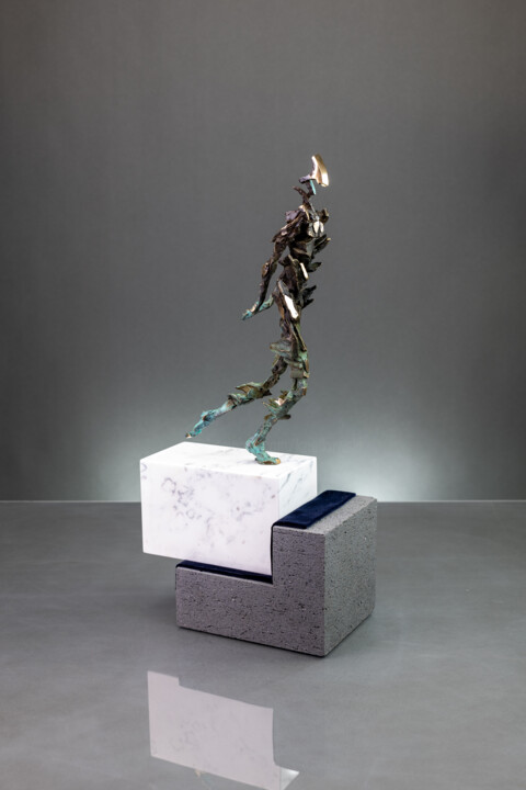 雕塑,  23.6x6.3 in 