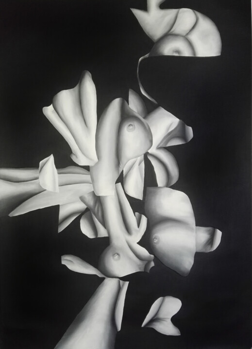绘画,  43.3x36.2 in 