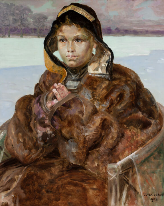 Painting titled "Ellenai." by Paweł Waligórski, Original Artwork, Oil