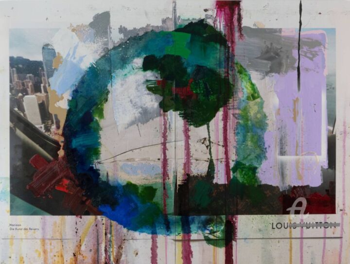 The Art of Traveling 绘画, 70.9x94.5 in