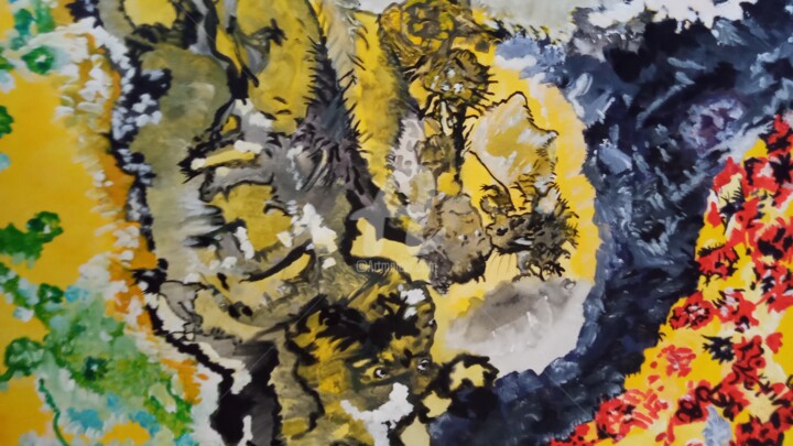 Entités 绘画, 9.1x15 in