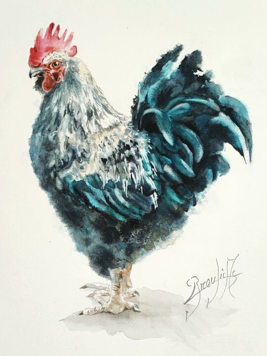 Painting,  15.8x11.7 in 