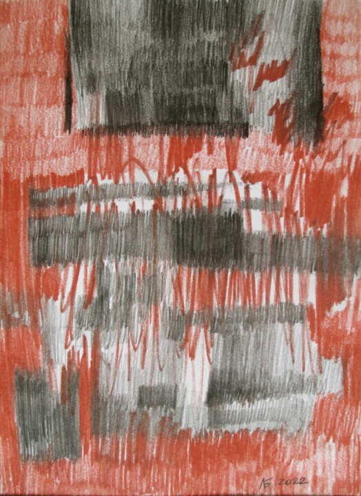 "NEW REALITY" №6. 图画, 11.4x8.3 in