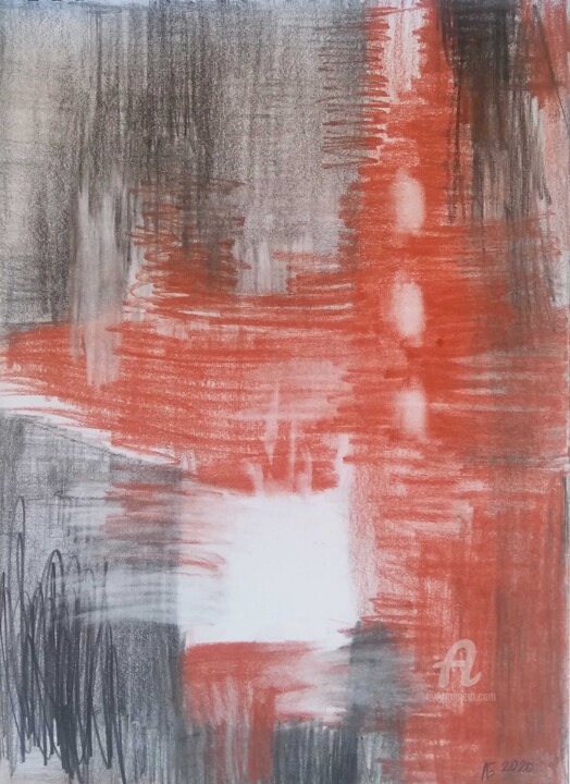 "NEW REALITY" №7. 图画, 11.4x8.3 in
