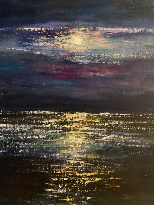Peinture intitulée "A l’Est rien de nou…" par Anne Vignau, Œuvre d'art originale, Acrylique