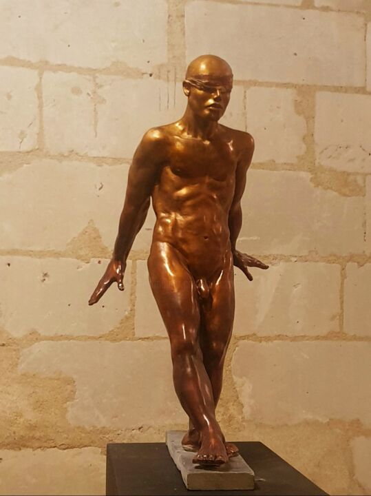 Sculpture intitulée "Autodafé I" par Eva Czaplicki, Œuvre d'art originale, Argile