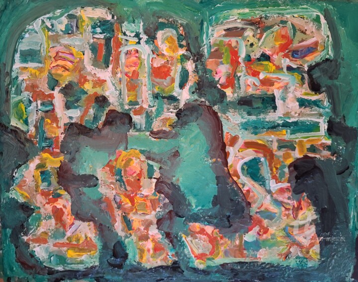 Lair in the Urals (12,2022) 绘画, 16x20 in