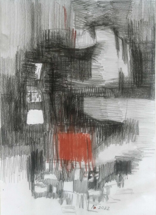 "NEW REALITY" №9. 图画, 11.4x8.3 in