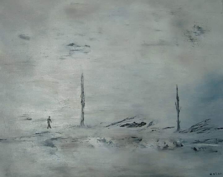 绘画,  16.1x22.8 in 