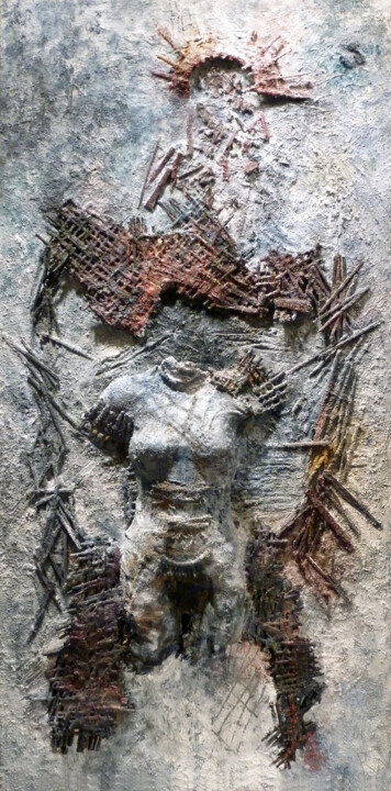 雕塑,  71.3x43.7 in 
