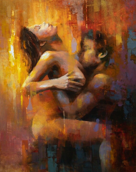 The passion 绘画, 31.5x23.6 in