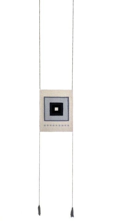 "EVIL EYE | THE MAGIC TRIBAL SIGN NO1" 섬유 예술, 92.5x13.4 in