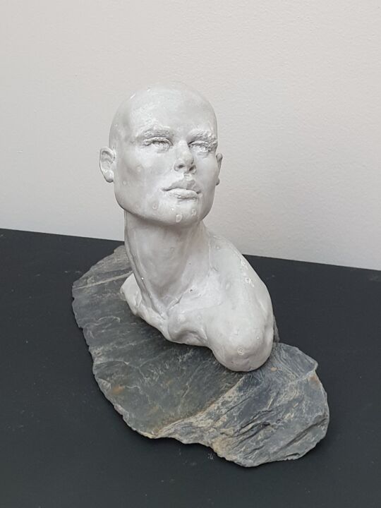Sculpture intitulée "Printemps III" par Eva Czaplicki, Œuvre d'art originale, Coulage