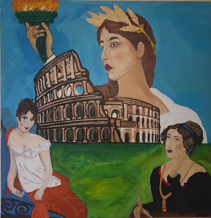 Colloque et liberté. 绘画, 39.4x39.4 in