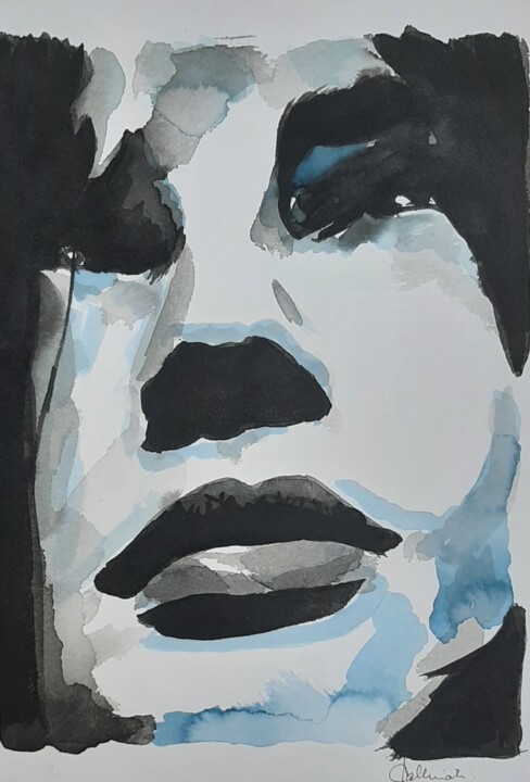 SILENCES 10 绘画, 11x7.9 in