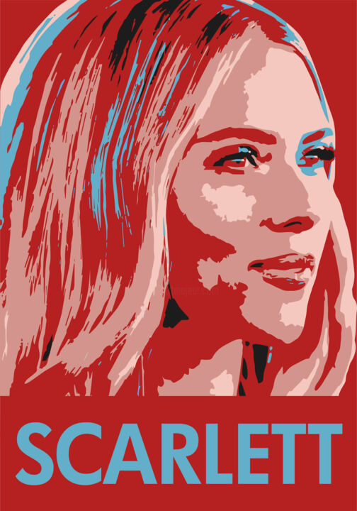 Scarlett Johansson 数字艺术