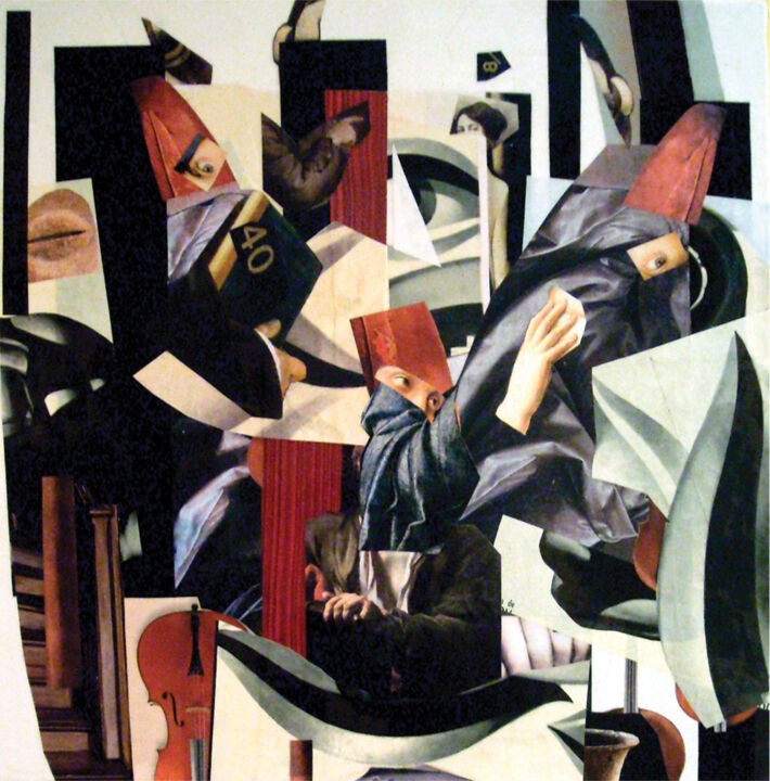 Collages,  15,8x15,8 in 