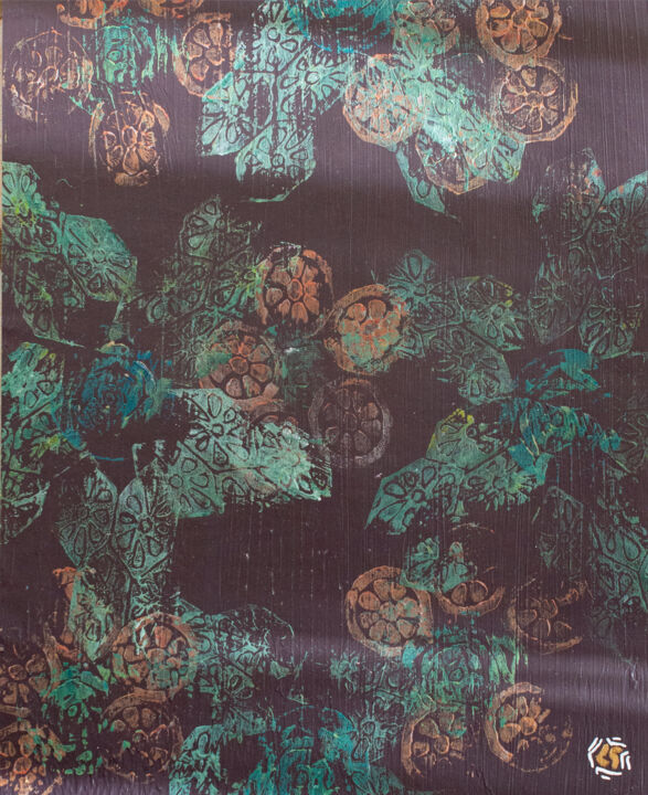 Fleurs de sous bois 印花与版画, 10.4x8.6 in
