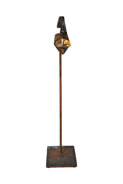 bouche dorée 雕塑, 15.4x2 in