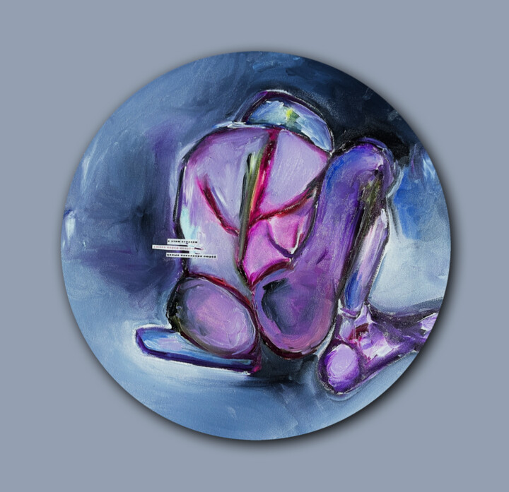 绘画,  19.7x19.7 in 