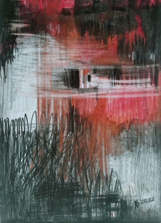 "New reality" №13. 图画, 11.4x8.3 in
