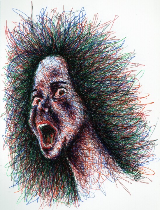 Le cri 3 图画, 9.1x6.7 in
