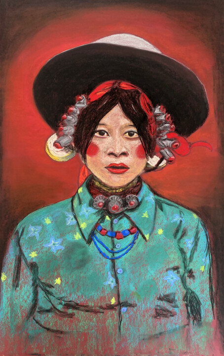 Рисунок,  27,6x19,7 in 