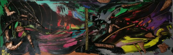 绘画,  15.8x47.2 in 