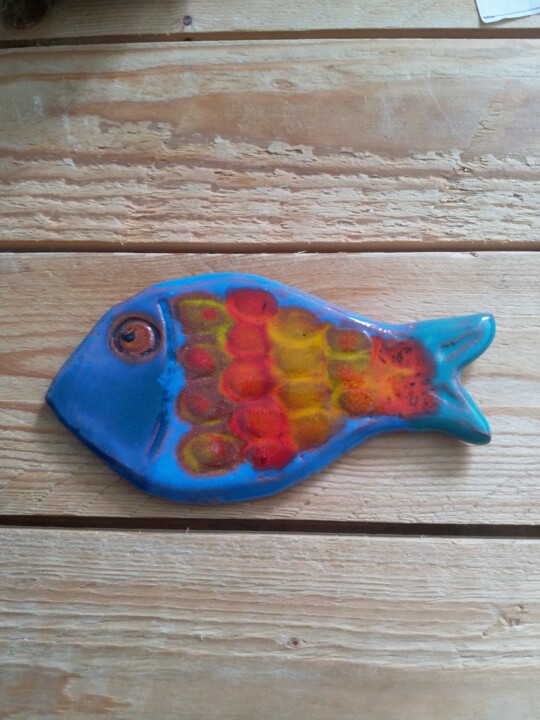Poisson 14/001 雕塑, 2.6x4.7 in