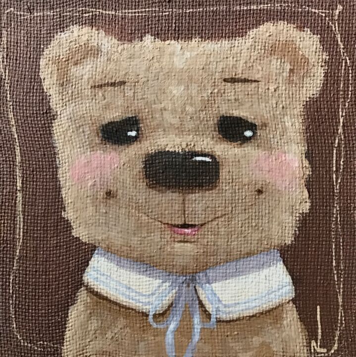 绘画,  5.1x5.1 in 