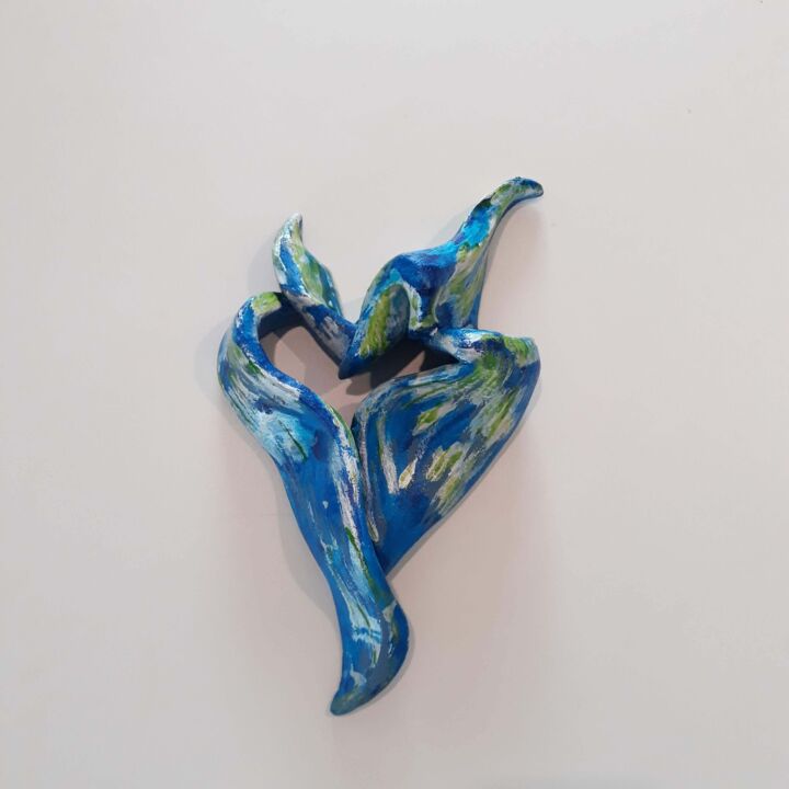 EAU 雕塑, 13.4x7.9 in