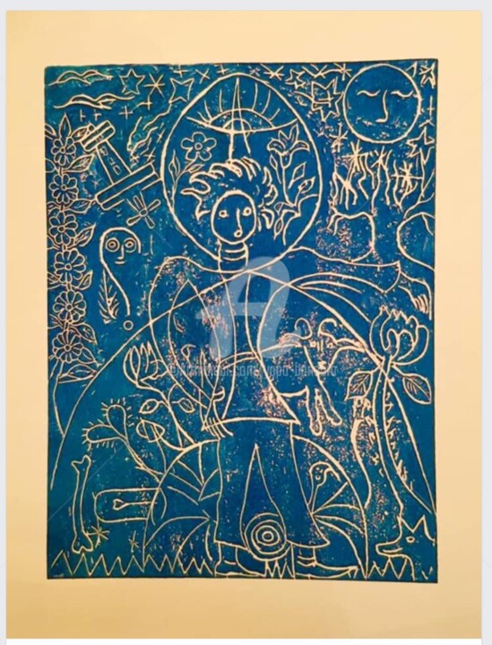 Le petit prince 印花与版画, 27.6x23.6 in