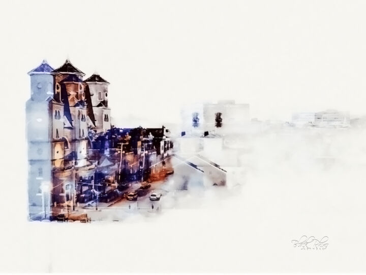 Urban Reverie Printmaking, 40x55 in