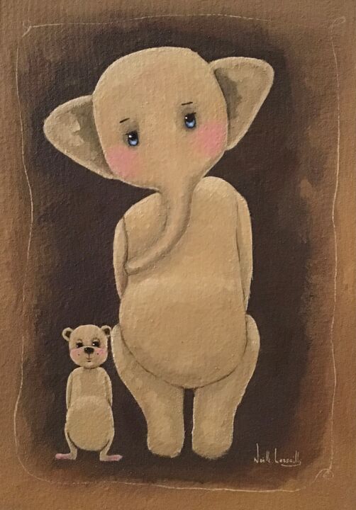 Théodore - 910 绘画, 18.1x13 in