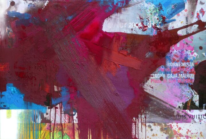 The Art of Travelling 绘画, 53.2x78.7 in