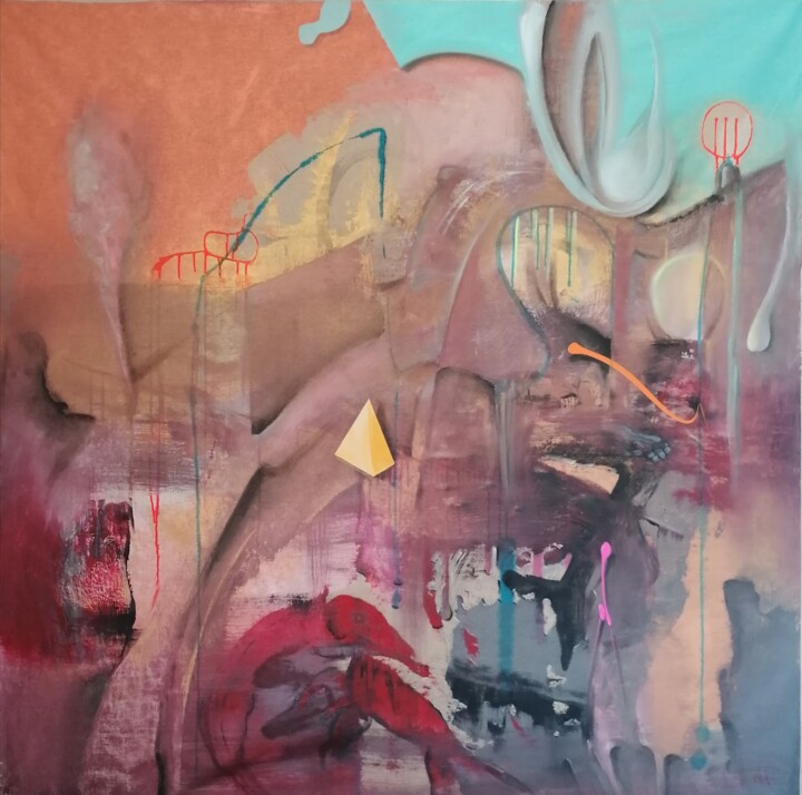 NEDRUM 绘画, 63x63 in