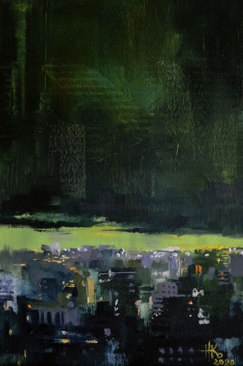 Emerald 绘画, 15.8x9.8 in