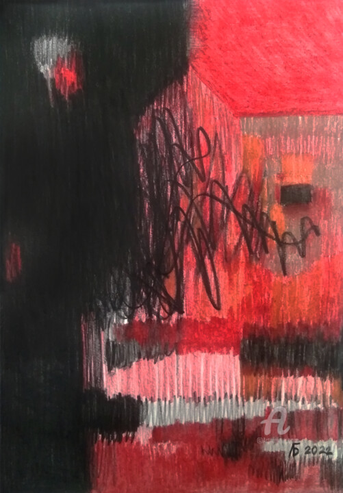 "New reality" №20. 图画, 11.4x8.3 in