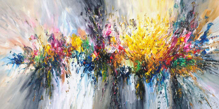 绘画,  39.4x78.7 in 