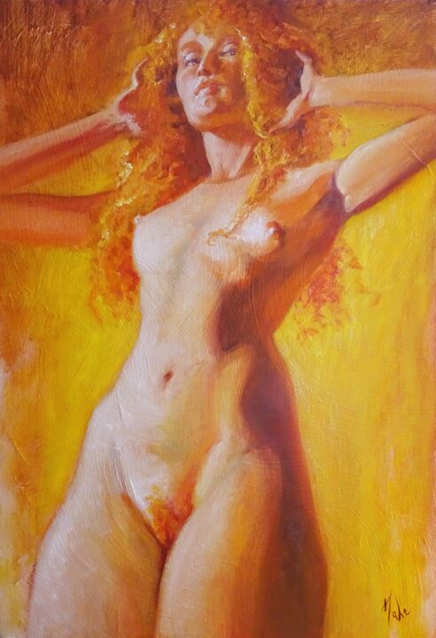 💛 Chipie 绘画, 28.7x19.7 in