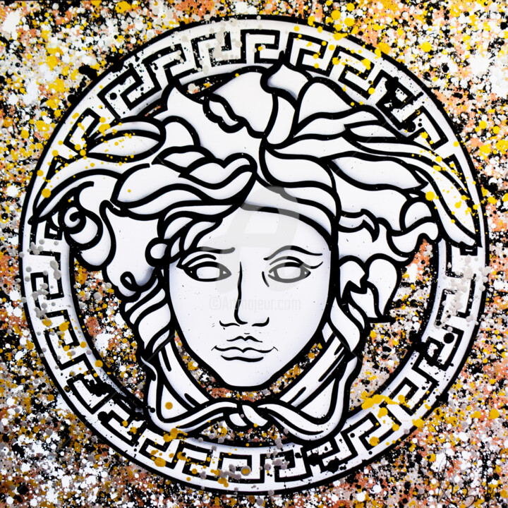 VERSACE 绘画, 39.4x39.4 in